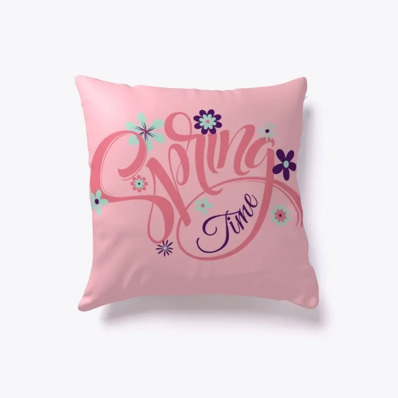 Pink Springtime Typography